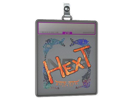 Sticker Slab | HexT (Holo) | Austin 2025