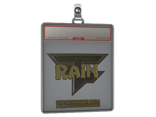 Sticker Slab | rain (Gold) | Copenhagen 2024