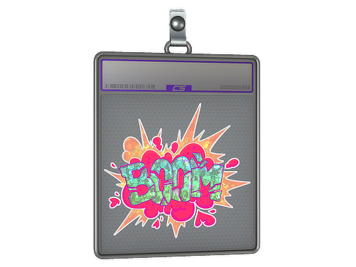 Sticker Slab | Go Boom (Glitter)