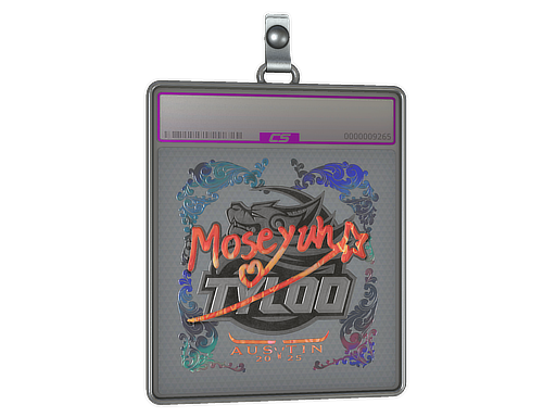 Sticker Slab | Moseyuh (Holo) | Austin 2025