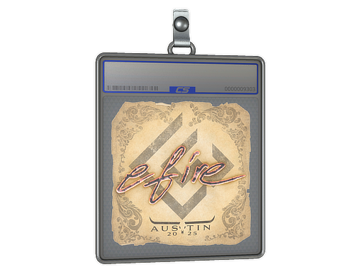 Sticker Slab | efire | Austin 2025