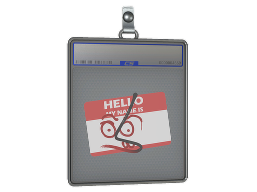 Sticker Slab | Hello MP7