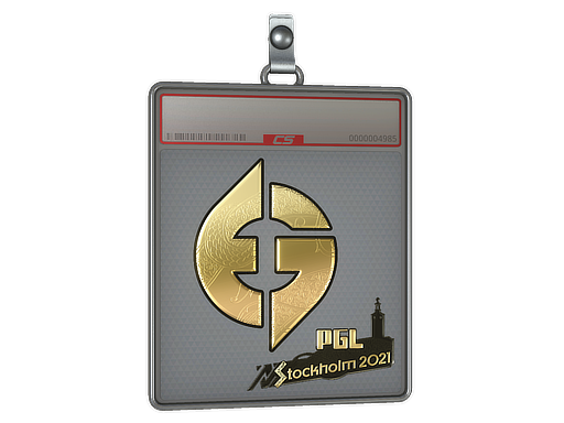 Sticker Slab | Evil Geniuses (Gold) | Stockholm 2021