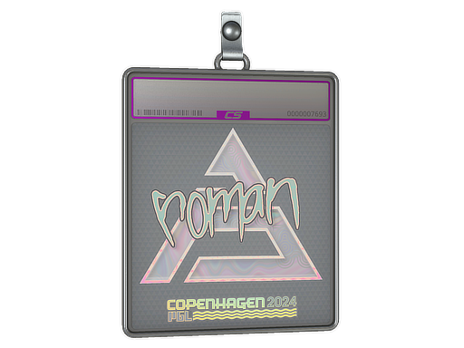 Sticker Slab | roman (Holo) | Copenhagen 2024