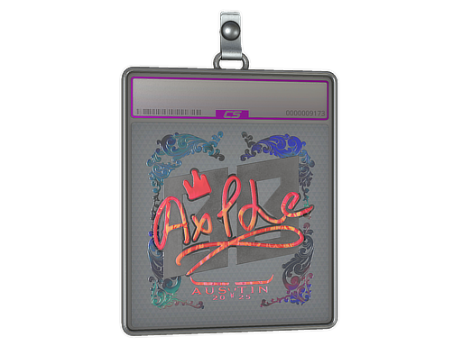 Sticker Slab | Ax1Le (Holo) | Austin 2025