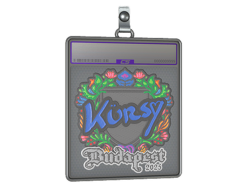 Sticker Slab | Kursy (Embroidered) | Budapest 2025