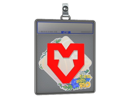 Sticker Slab | MOUZ | Rio 2022