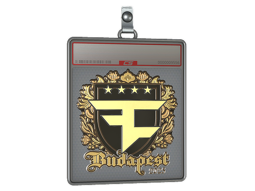 Sticker Slab | FaZe Clan (Gold) | Budapest 2025