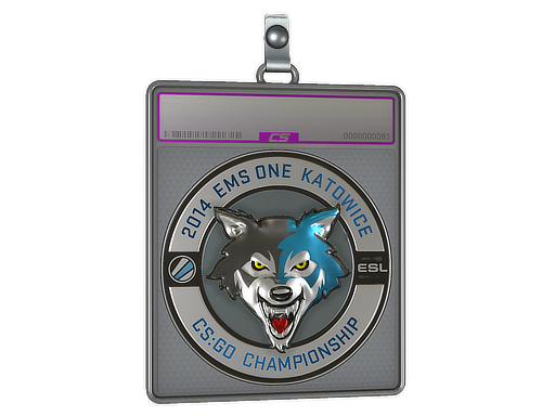 Sticker Slab | ESL Wolf (Foil) | Katowice 2014