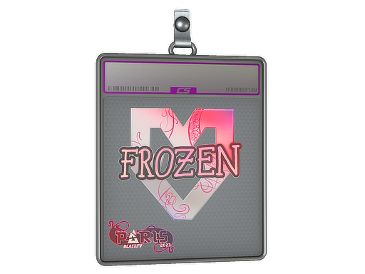 Sticker Slab | frozen (Holo) | Paris 2023