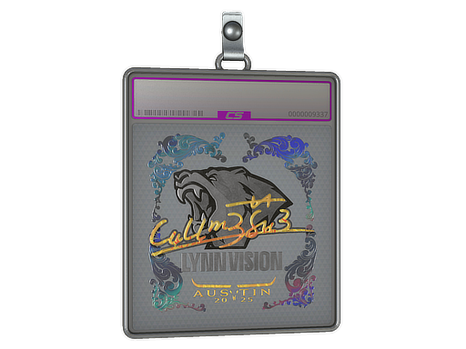 Sticker Slab | C4LLM3SU3 (Holo) | Austin 2025