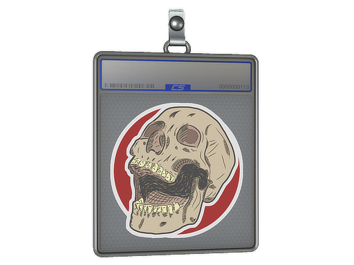 Sticker Slab | Rising Skull