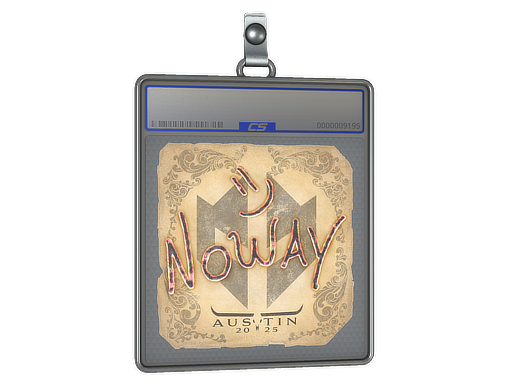 Sticker Slab | noway | Austin 2025