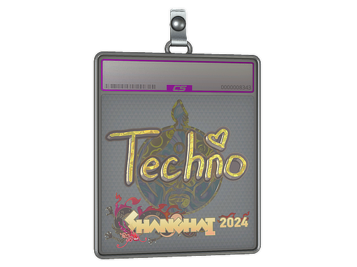 Sticker Slab | Techno4K (Holo) | Shanghai 2024