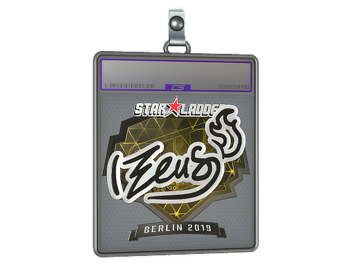 Sticker Slab | Zeus (Foil) | Berlin 2019