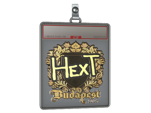Sticker Slab | HexT (Gold) | Budapest 2025