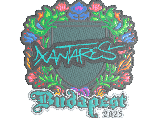 Sticker | XANTARES (Embroidered) | Budapest 2025