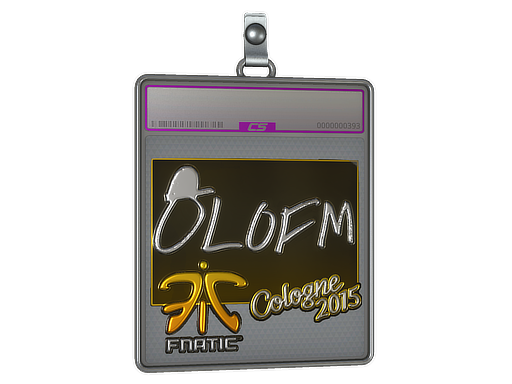 Sticker Slab | olofmeister (Foil) | Cologne 2015