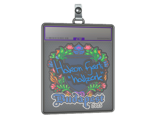 Sticker Slab | hallzerk (Embroidered) | Budapest 2025