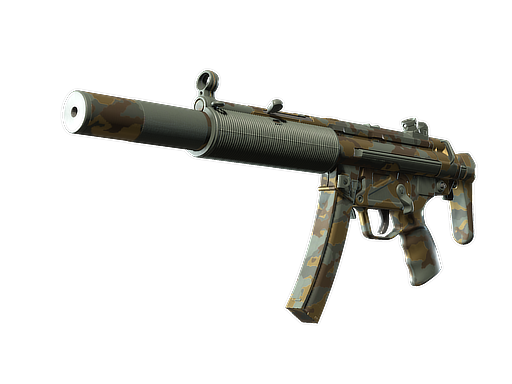 MP5-SD | Gold Leaf (Minimal Wear)