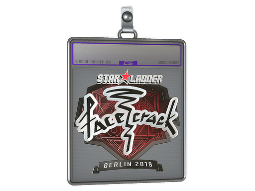 Sticker Slab | facecrack (Foil) | Berlin 2019