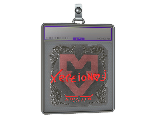 Sticker Slab | xertioN (Foil) | Austin 2025