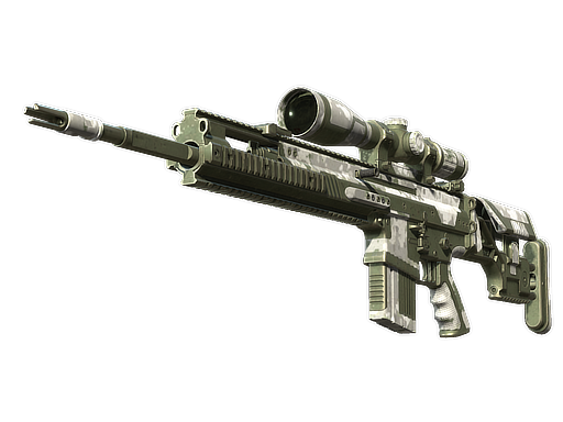 SCAR-20 | Arctic Camo Panels (Well-Worn)