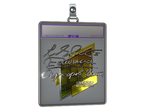 Sticker Slab | Edward (Foil) | Boston 2018