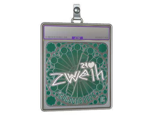 Sticker Slab | zweih (Foil, Ranked) | Cologne 2026
