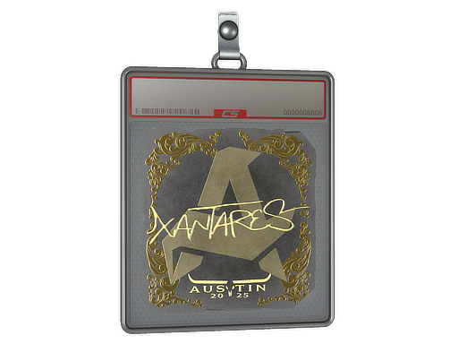 Sticker Slab | XANTARES (Gold) | Austin 2025