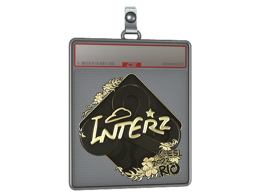 Sticker Slab | interz (Gold) | Rio 2022