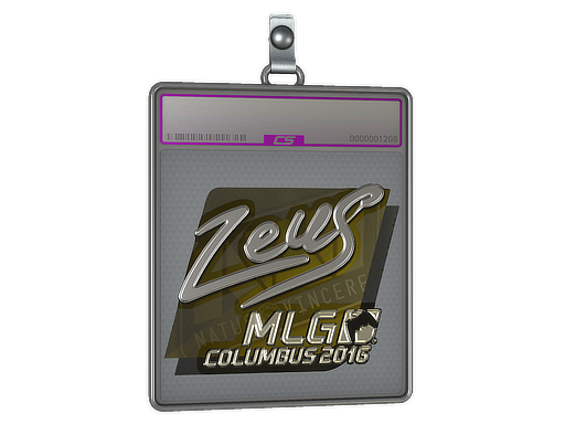 Sticker Slab | Zeus (Foil) | MLG Columbus 2016