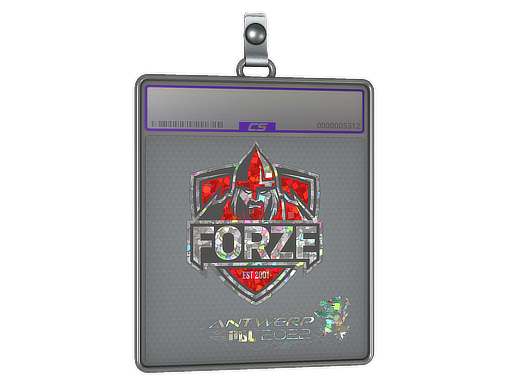 Sticker Slab | forZe eSports (Glitter) | Antwerp 2022