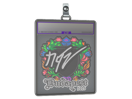 Sticker Slab | NQZ (Embroidered) | Budapest 2025