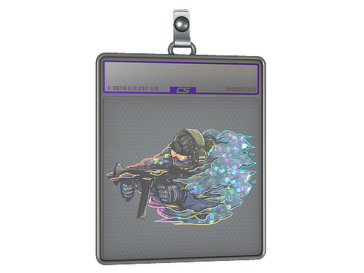 Sticker Slab | Pushing Smokes (Glitter)