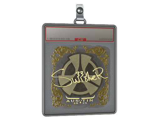 Sticker Slab | Swisher (Gold) | Austin 2025