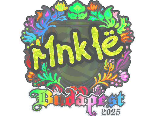 Sticker | r1nkle (Holo) | Budapest 2025