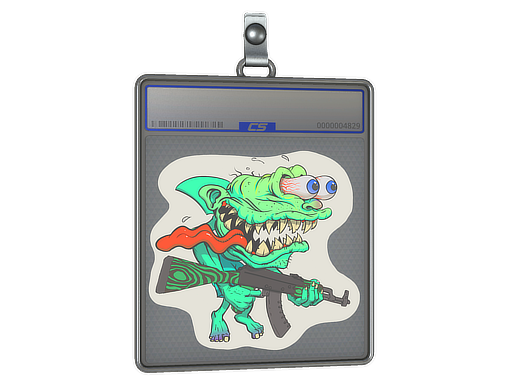 Sticker Slab | Green Shark Shooter