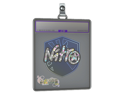 Sticker Slab | nitr0 (Glitter) | Paris 2023