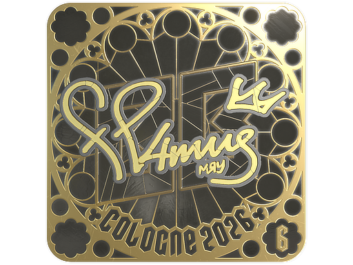 Sticker | FL4MUS (Gold, Ranked) | Cologne 2026