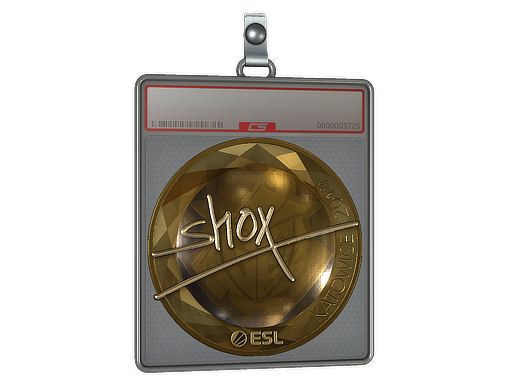 Sticker Slab | shox (Gold) | Katowice 2019
