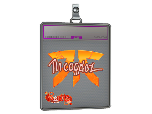 Sticker Slab | nicoodoz (Holo) | Paris 2023