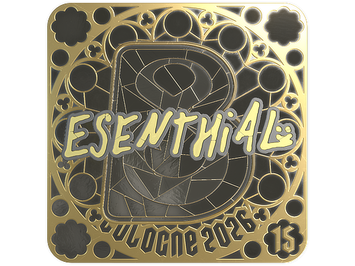 Sticker | esenthial (Gold, Ranked) | Cologne 2026