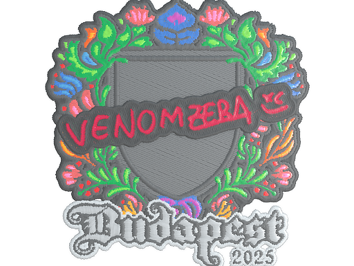 Sticker | venomzera (Embroidered) | Budapest 2025
