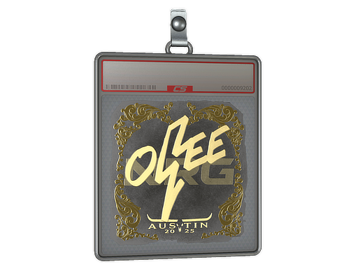 Sticker Slab | oSee (Gold) | Austin 2025