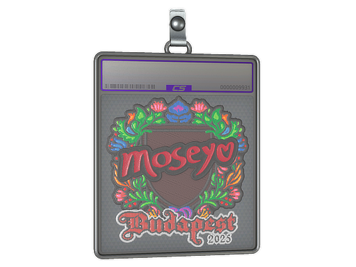 Sticker Slab | Moseyuh (Embroidered) | Budapest 2025
