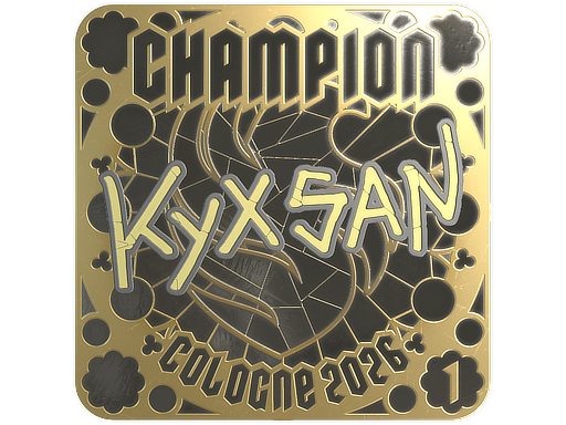 Sticker | kyxsan (Gold, Ranked) | Cologne 2026