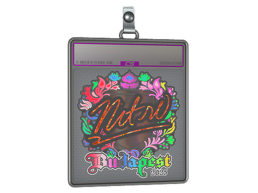 Sticker Slab | nitr0 (Holo) | Budapest 2025
