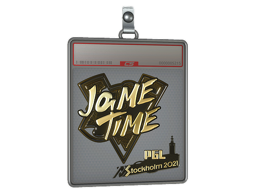 Sticker Slab | Jame (Gold) | Stockholm 2021