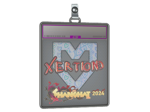 Sticker Slab | xertioN (Holo) | Shanghai 2024